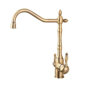 Golden Kitchen Faucet