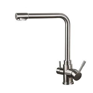 Kitchen faucets with stainless steel 
