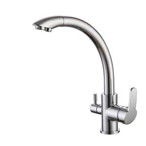 Three way kitchen taps