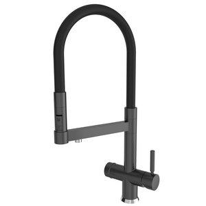 Designer Spiralfeder Drei-Wege-Wasserhahn