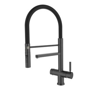 Matt Black 3in1 Wasserhahn